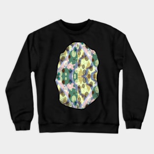 Geometric Suns and Pyramids Cubed Crewneck Sweatshirt